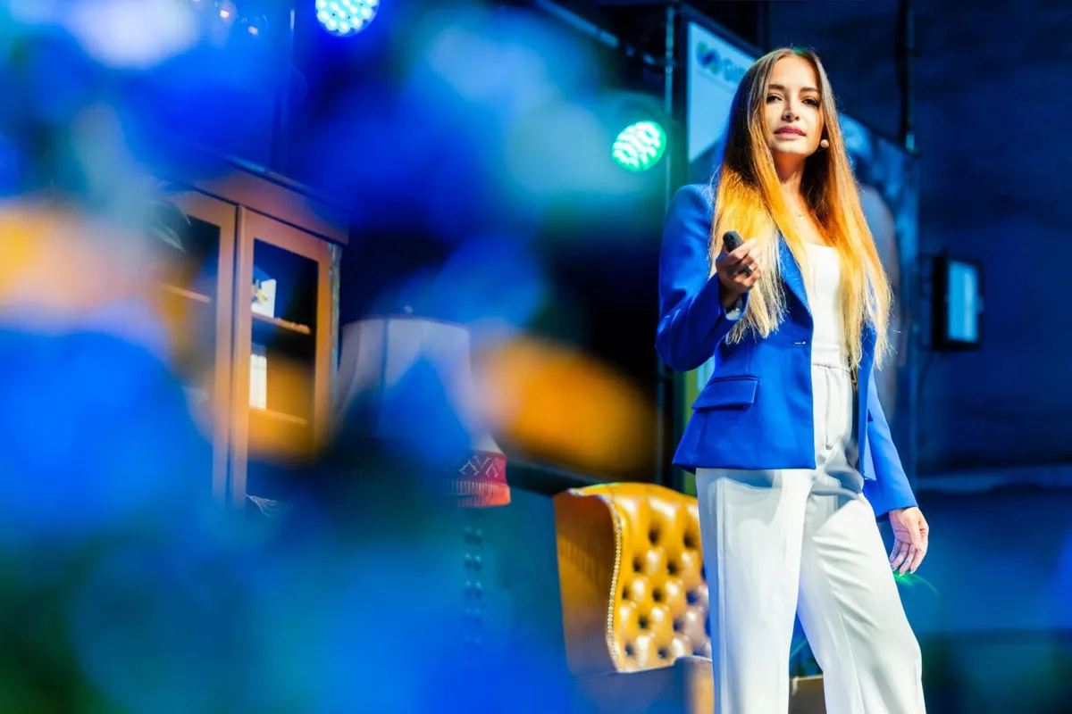 Elena Kelava auf der Bühne: INNOLAB, Bremen